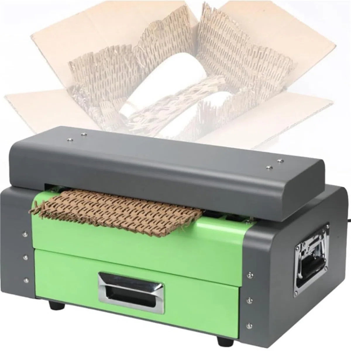Papierschneidemaschine Umweltfreundlich, Papierpolstermaschine aus Wabenkarton, Schnittbreite 325 Mm, for Keramik, Kunstwerke, Tassen, Teller, Bilderrahmen