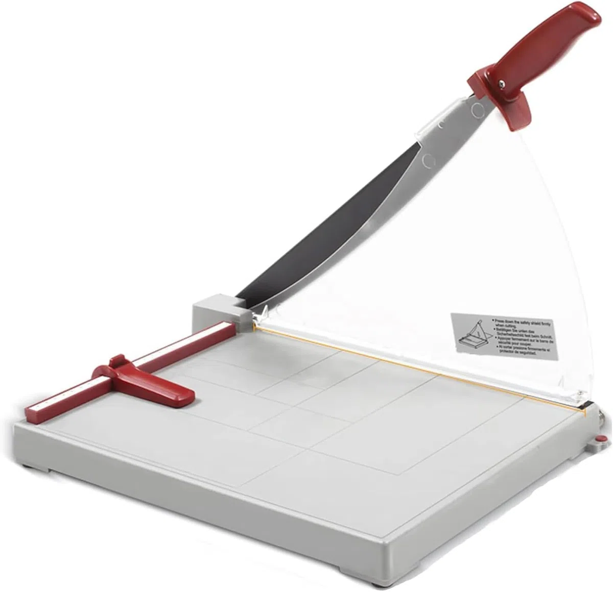 Papierschneider, Präzisions-Guillotine-Hebelschneider for Papier, Fotos, Bastelkarton usw. – Professioneller A4-Papierschneider
