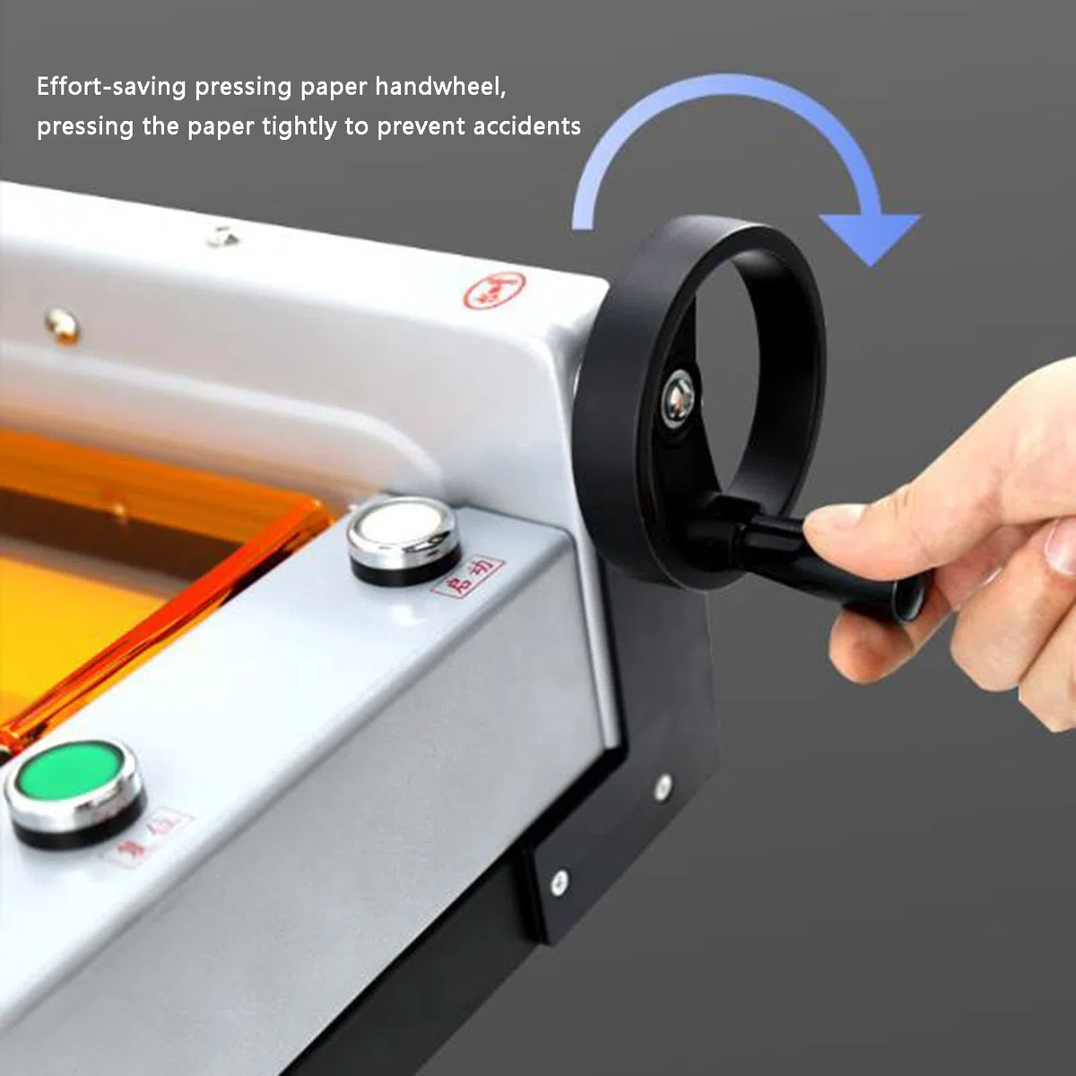 Elektrischer Papierschneider, robuster automatischer Trimmer für Karton, Leder und mehr, schneidet bis zu 40 mm, mit Gitterlinien, ideal für Büro, Zuhause und Schule
